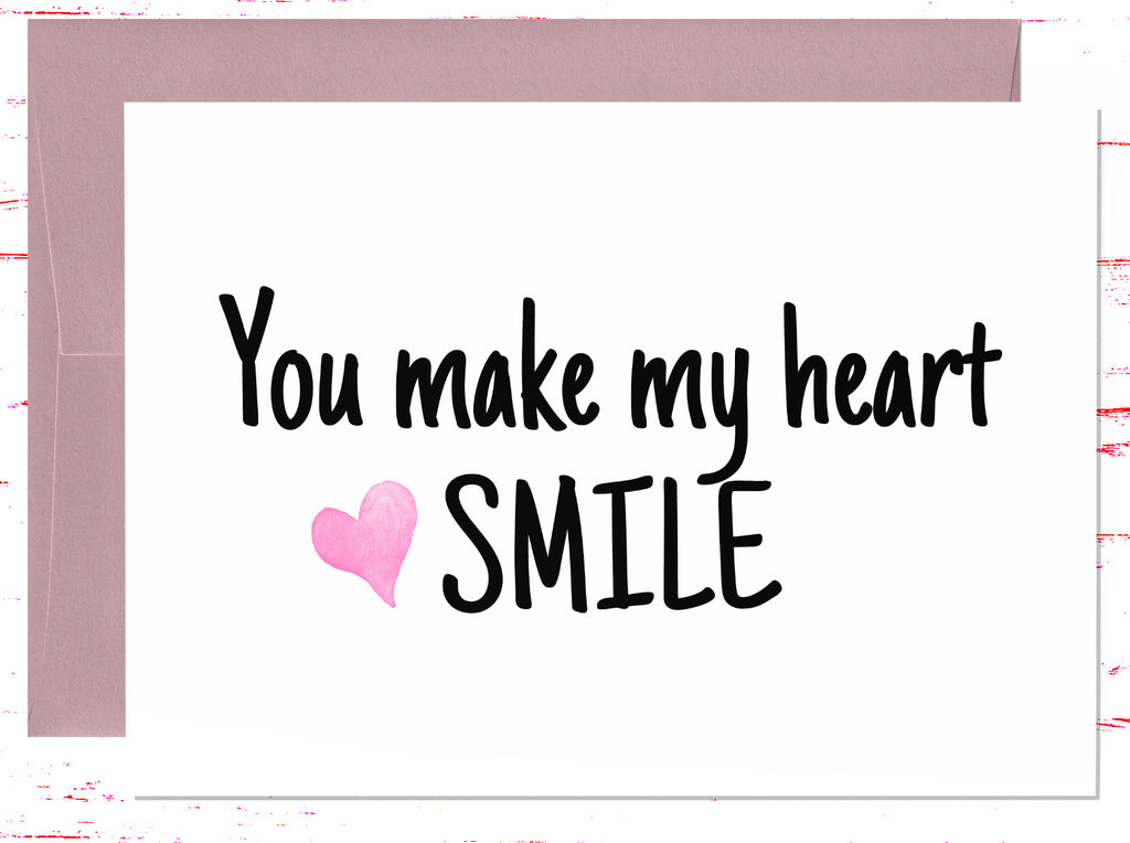 You Make My Heart Smile! Free For Couples eCards, Greetings