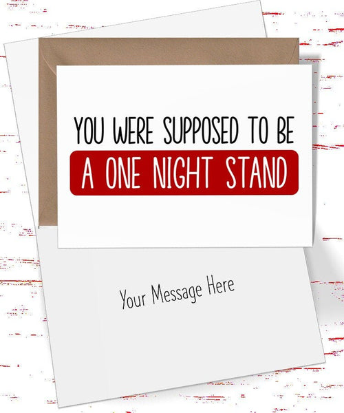 Funny Card for Her, Funny Card for Him, Valentine's Day Card, Husband or Wife, Card for Boyfriend or Girlfriend Sentimental Anniversary (CK5107)