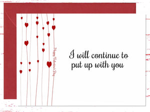 Funny Valentine's Day Card for Boyfriend, Valentine's day Card for Husband, Humorous Card for Him (AC1266)