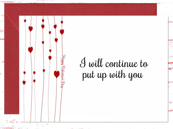Funny Valentine's Day Card for Boyfriend, Valentine's day Card for Husband, Humorous Card for Him (AC1266)