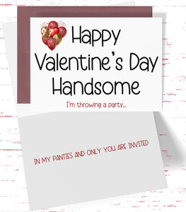 Dirty Valentine's Day Card for Boyfriend, Naughty Valentines Day Cards for Husband, Boyfriend Card, Crude Valentine's Day Card (AC3352)