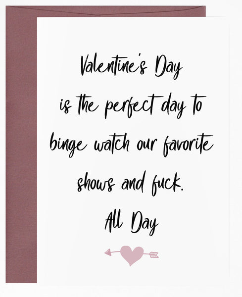 Funny Valentines Day Card for Him, Naughty Valentines Day Cards for Husband, Boyfriend for  Card, Dirty Valentine